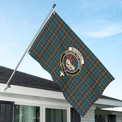 McConnell Tartan Crest House Flag