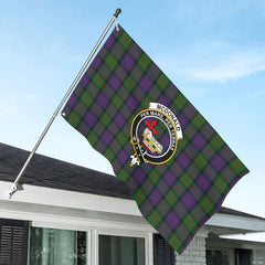 McDonald Tartan Crest House Flag