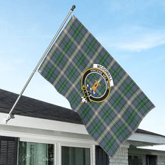 McDowall Tartan Crest House Flag
