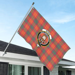 McNab Ancient Tartan Crest House Flag