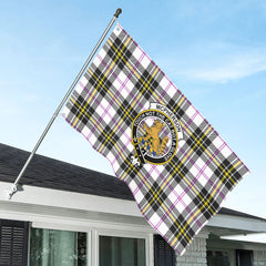 McPherson Dress Modern Tartan Crest House Flag