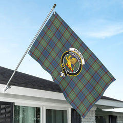 Nicolson Hunting Ancient Tartan Crest House Flag