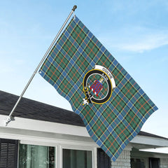 Ogilvie Hunting Ancient Tartan Crest House Flag