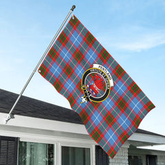 Pentland Tartan Crest House Flag