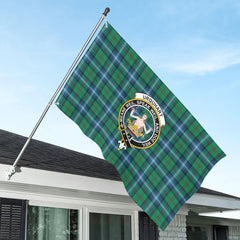 Urquhart Ancient Tartan Crest House Flag
