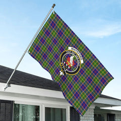 Whiteford Tartan Crest House Flag