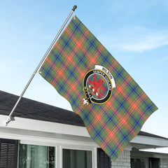 Wilson Ancient Tartan Crest House Flag