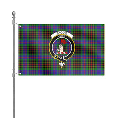 Brodie Hunting Modern Tartan Crest House Flag