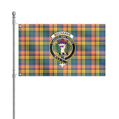 Buchanan Ancient Tartan Crest House Flag