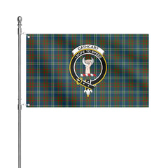 Cathcart Tartan Crest House Flag
