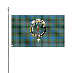 Davidson Ancient Tartan Crest House Flag