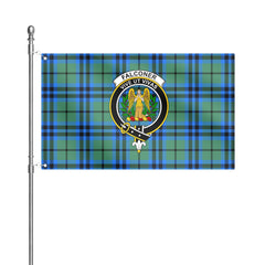 Falconer Tartan Crest House Flag