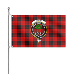 Hogg Tartan Crest House Flag