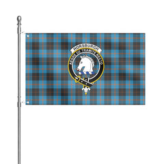 Horsburgh Tartan Crest House Flag