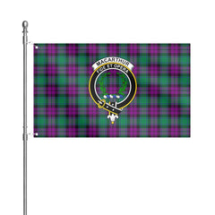 MacArthur - Milton Tartan Crest House Flag