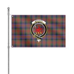 MacDuff Hunting Modern Tartan Crest House Flag