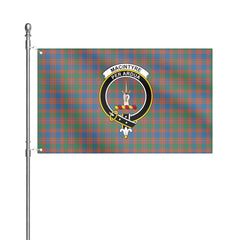 MacIntyre Ancient Tartan Crest House Flag