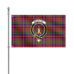 MacIntyre Modern Tartan Crest House Flag