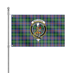 MacLennan Ancient Tartan Crest House Flag