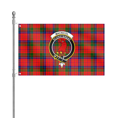 MacNicol (of Scorrybreac) Tartan Crest House Flag
