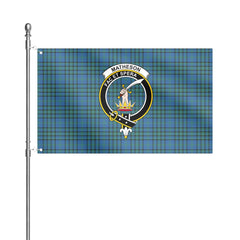 Matheson Hunting Ancient Tartan Crest House Flag