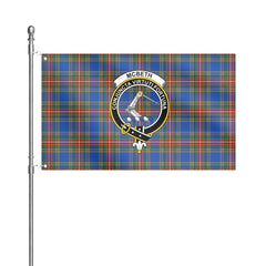 McBeth Ancient Tartan Crest House Flag