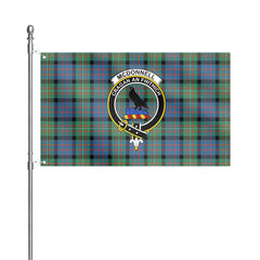 McDonnell of Glengarry Ancient Tartan Crest House Flag