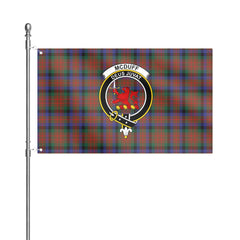 McDuff Hunting Modern Tartan Crest House Flag
