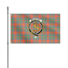 McKintosh Ancient Tartan Crest House Flag