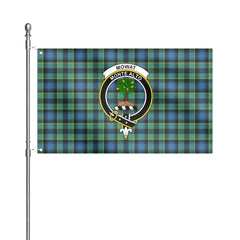 Mowat Ancient Tartan Crest House Flag