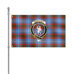 Pennycook Tartan Crest House Flag