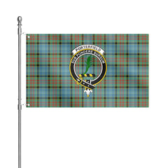 Porterfield Tartan Crest House Flag