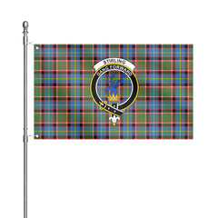 Stirling (of Cadder-Present Chief) Tartan Crest House Flag