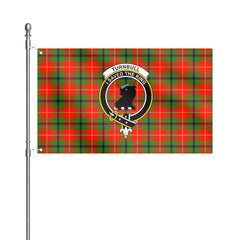 Turnbull Dress Tartan Crest House Flag
