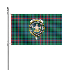 Urquhart Broad Red Ancient Tartan Crest House Flag