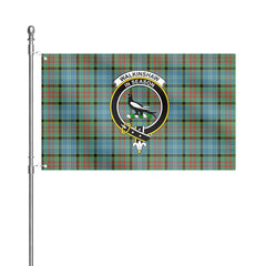 Walkinshaw Tartan Crest House Flag