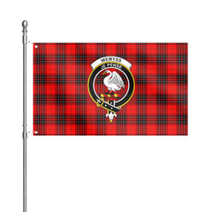 Wemyss Modern Tartan Crest House Flag