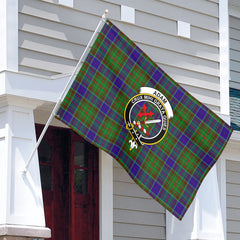 Adam Tartan Crest House Flag