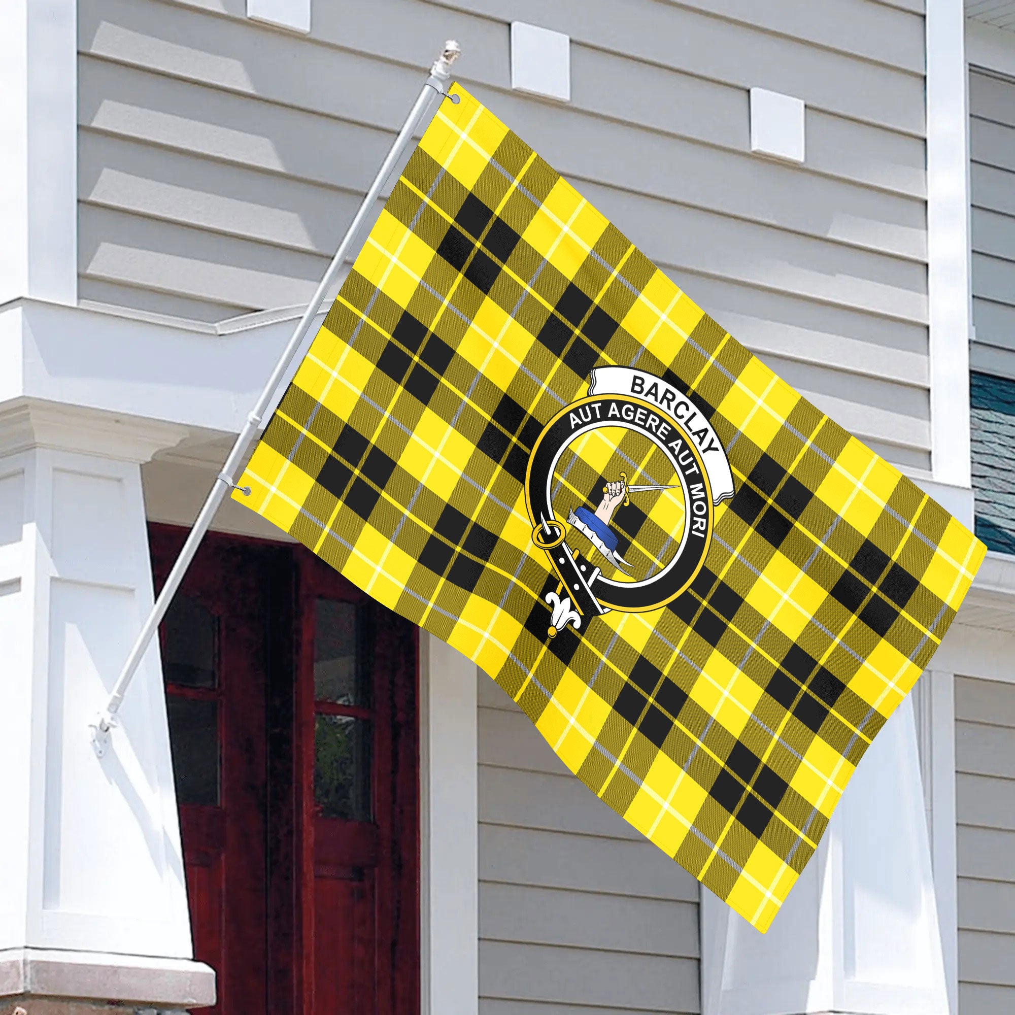 Barclay Dress Modern Tartan Crest House Flag