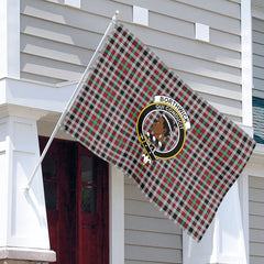Borthwick Ancient Tartan Crest House Flag