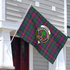 Cairns Tartan Crest House Flag