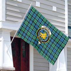 Campbell Ancient 01 Tartan Crest House Flag
