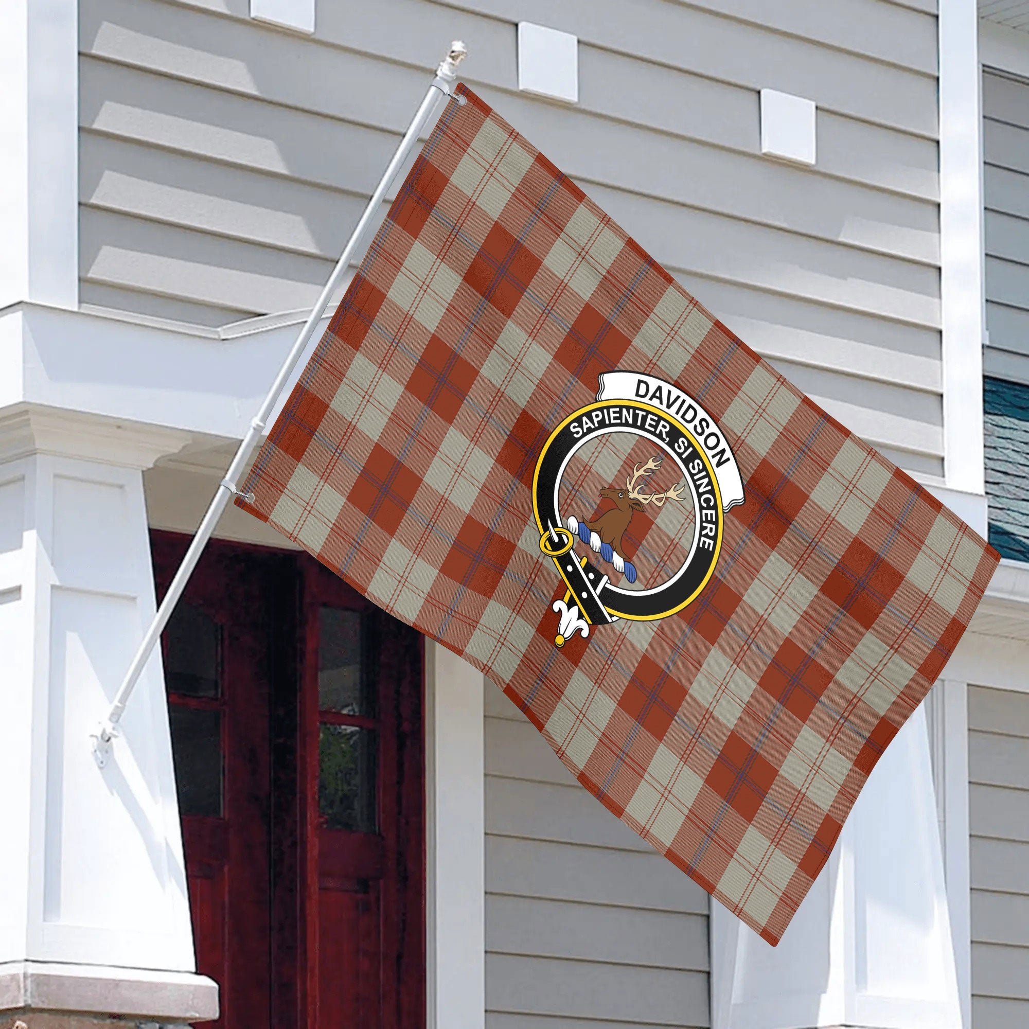 Davidson Dress Dancers Tartan Crest House Flag