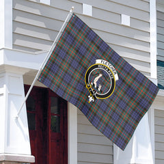 Fletcher of Dunans Tartan Crest House Flag