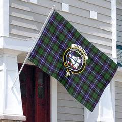 Galbraith Modern Tartan Crest House Flag