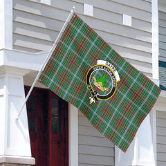 Gayre Tartan Crest House Flag