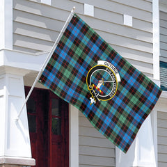Guthrie Ancient Tartan Crest House Flag