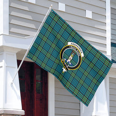 Kirkpatrick Ancient Tartan Crest House Flag