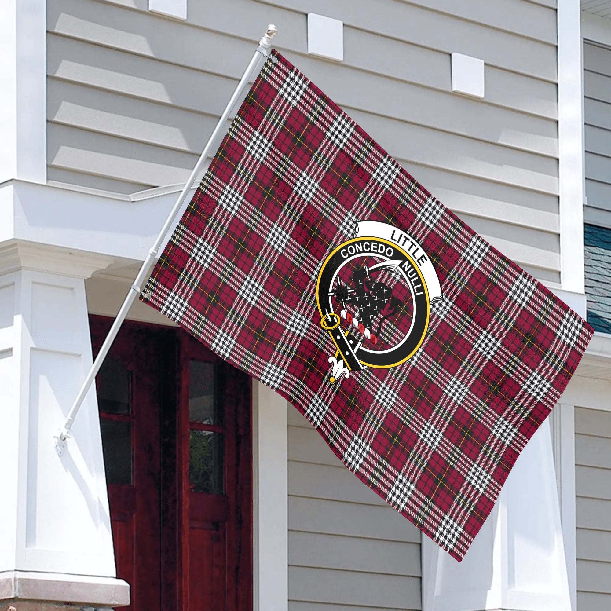 Little Tartan Crest House Flag