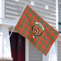 MacAuley Ancient Tartan Crest House Flag